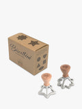 Marcato Cookie Cutters Star Flower Set of 2, imported from the UK