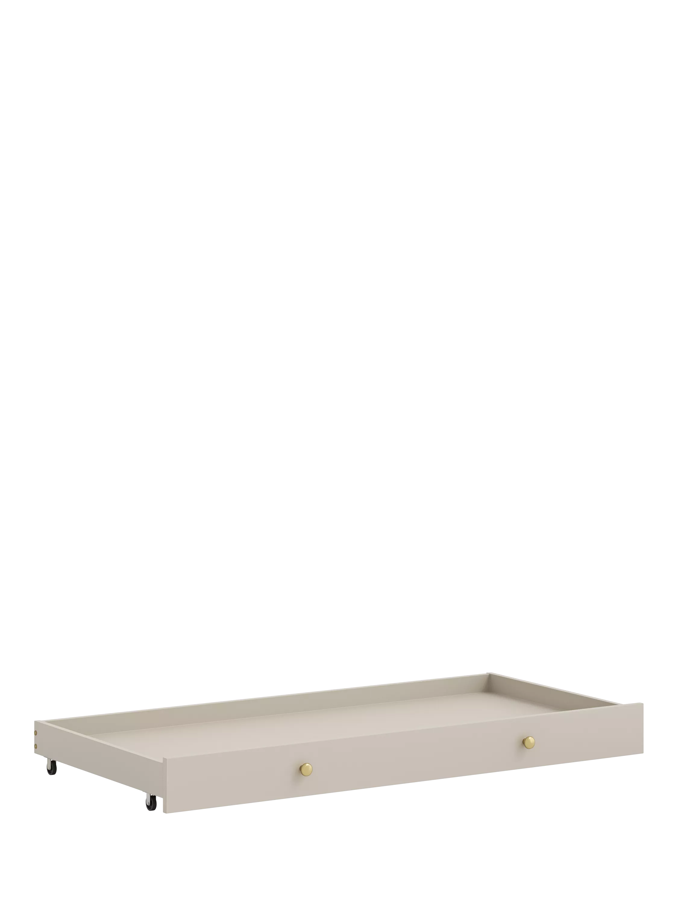 Little Acorns Celeste under drawer for cot bed in Cashmere/Grey Ash, UK version