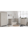 Little Acorns Celeste under drawer for cot bed in Cashmere/Grey Ash, UK version