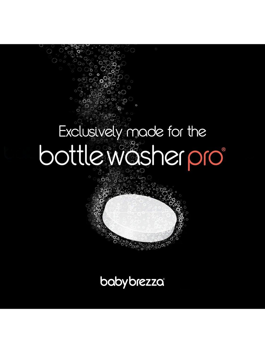 Baby Brezza fragrance-free baby bottle washer detergent tablets, pack of 120 - British product