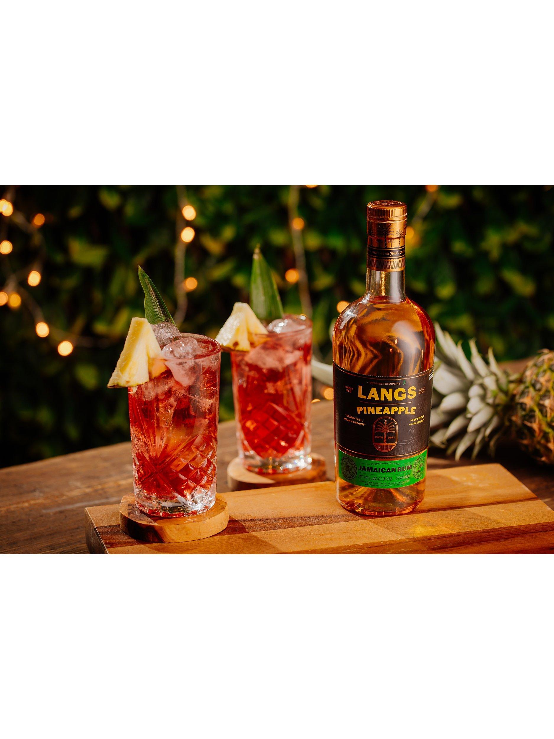 Langs Rum pineapple rum 70cl, UK version