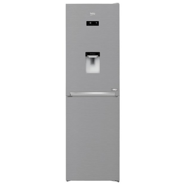 Beko fridge freezer silver - British product