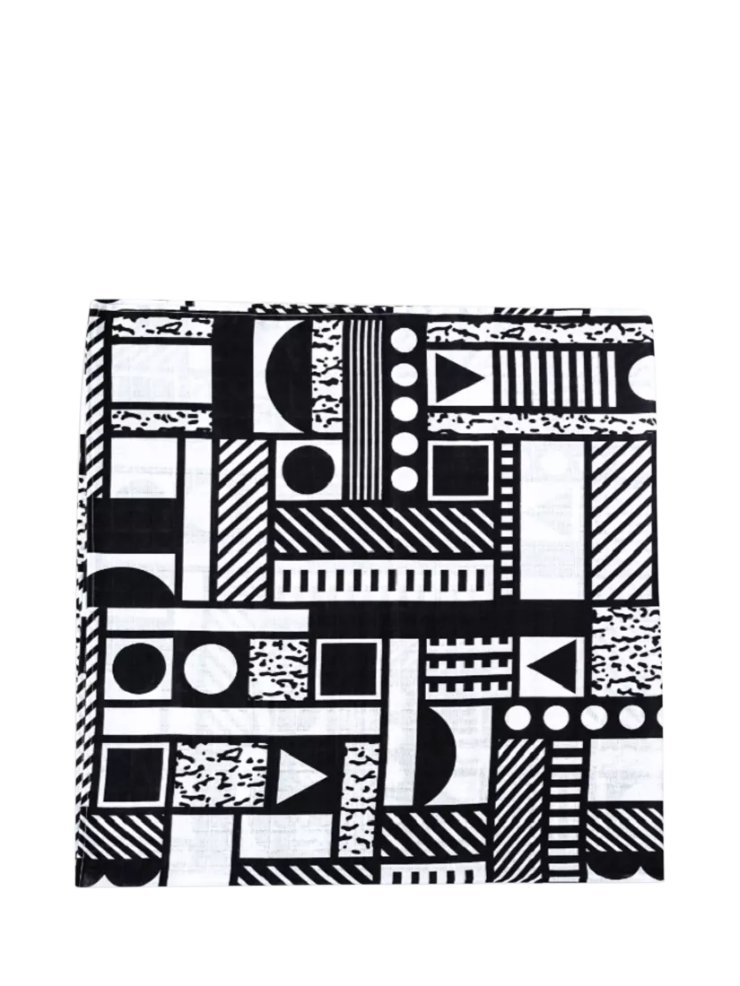 Etta Loves X Walala Studio Extra Large Muslin Square, Mono