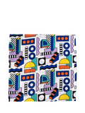 Etta Loves X Walala Studio Extra Large Shapes Muslin Square, Multi - McGrocer