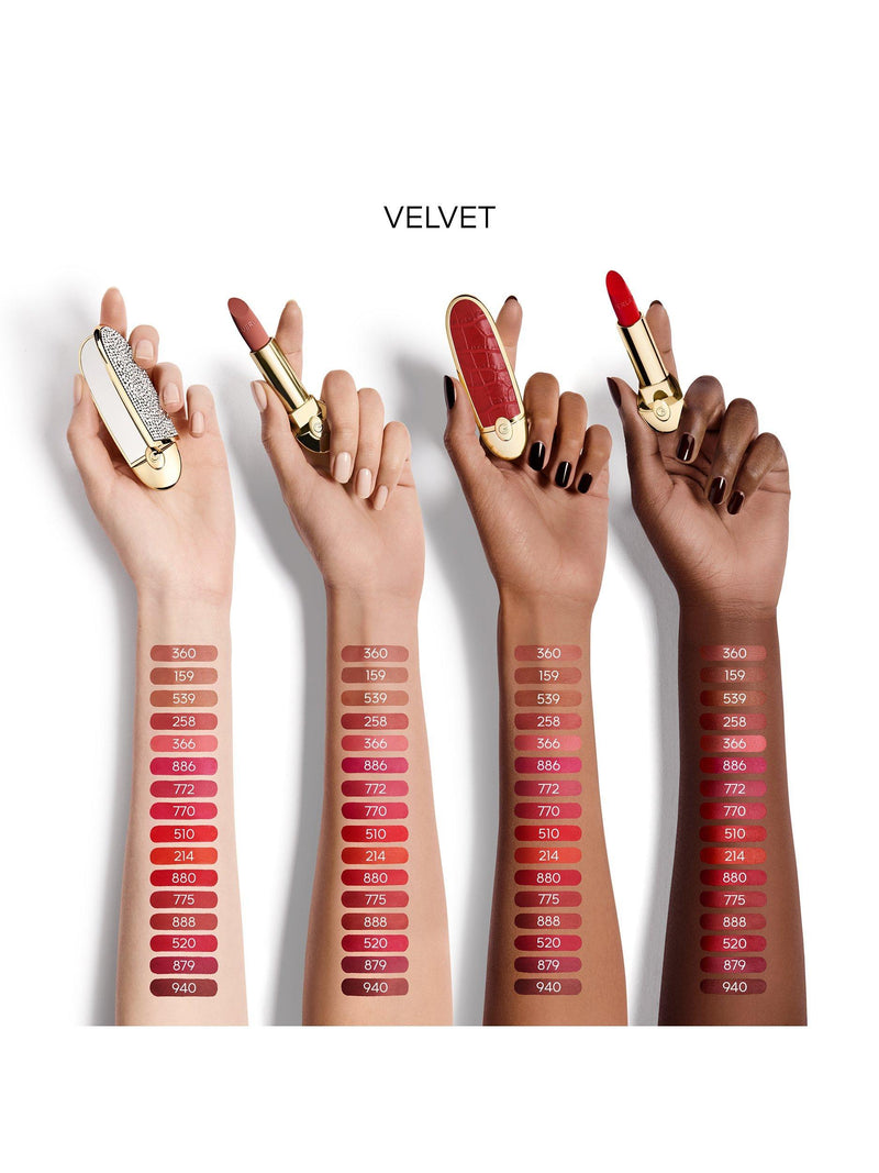 Guerlain Rouge G lipstick velvet refill, UK version