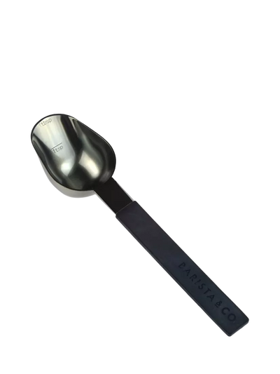 Black Coffee Scoop Spoon with Teaspoon and Tablespoon Measuring Marks