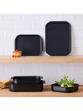 Le Creuset hard anodised aluminium non-stick square roasting tin 22cm, UK version
