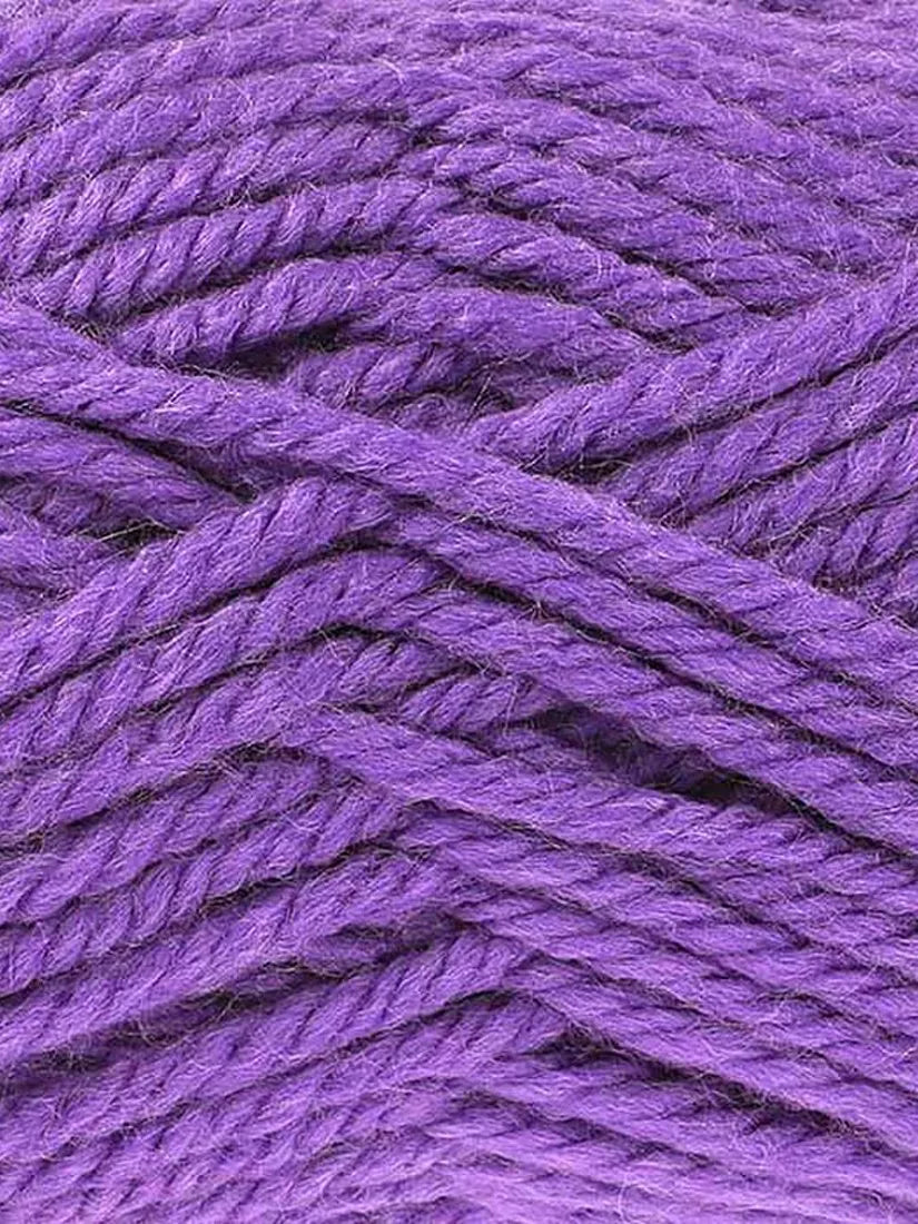 King Cole super chunky yarn in amethyst color, 100g skein, UK version