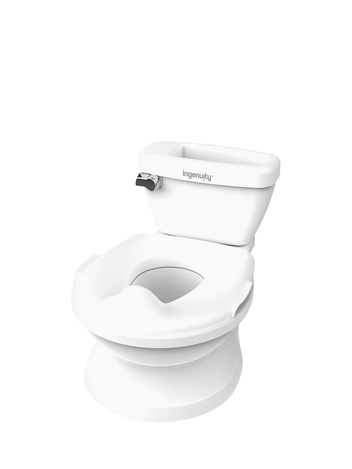 Ingenuity potty training floor toilet with flushing sound and removable seat, UK version