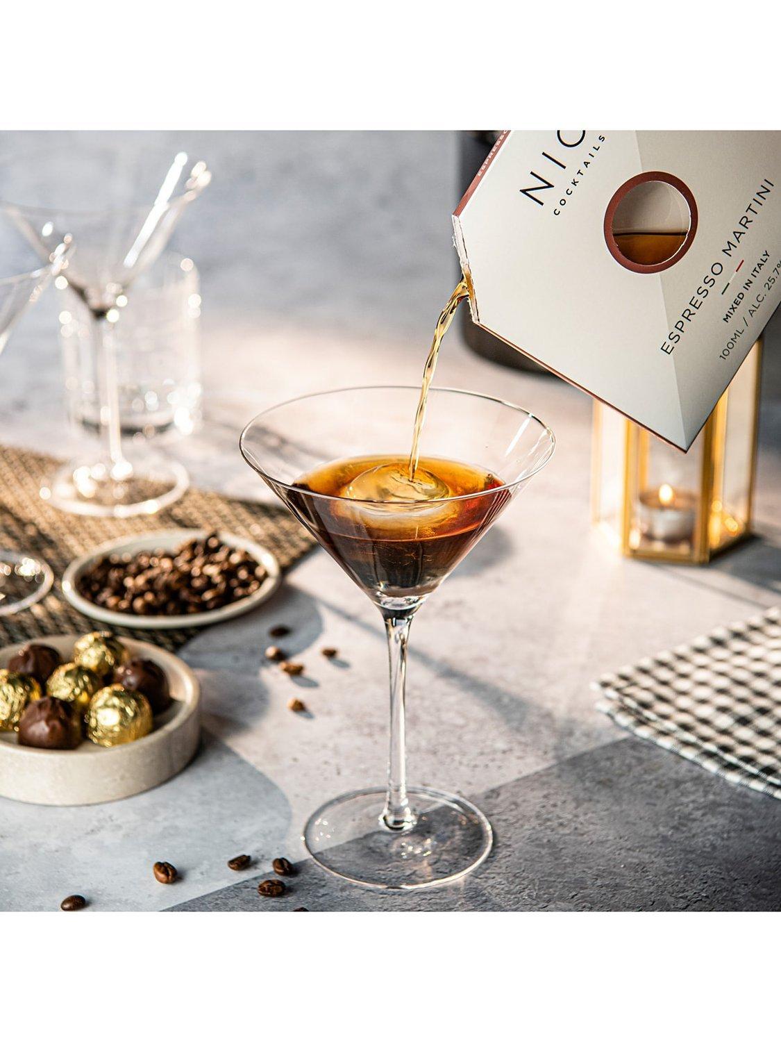 NIO Espresso Martini cocktail 10cl, imported from the UK