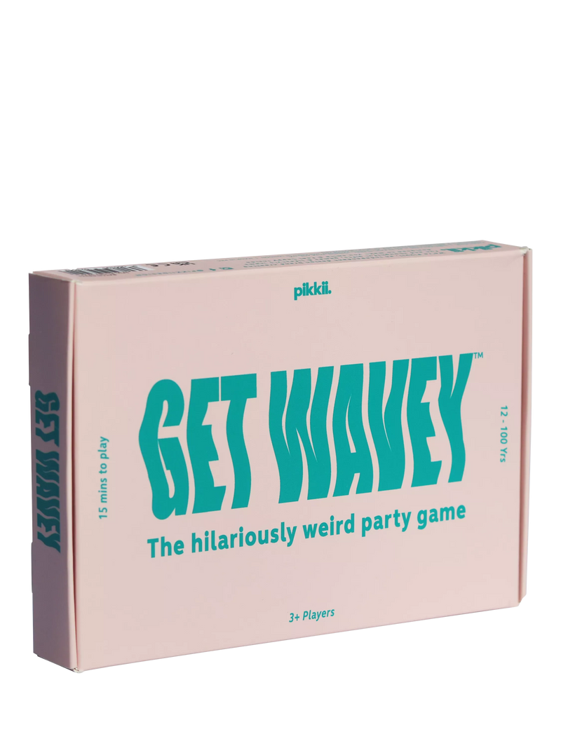 Pikkii Get Wavey party game, imported from the UK