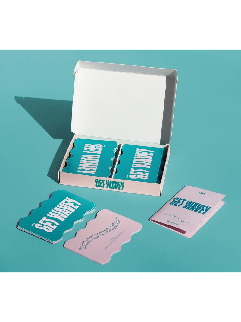 Pikkii Get Wavey party game, imported from the UK