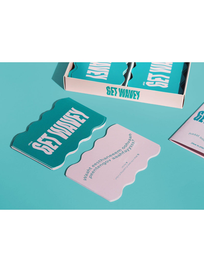 Pikkii Get Wavey party game, imported from the UK