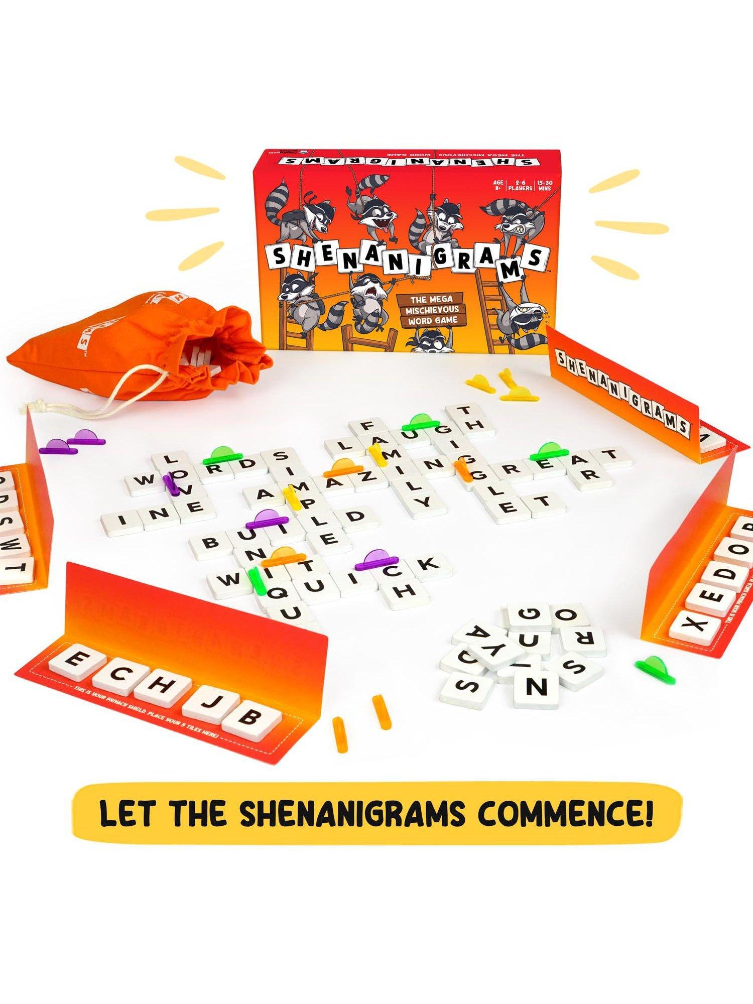 Happy Yeti Games tile-based word game for ages 8 plus - British product