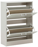 GFW Stirling Shoe Storage Cabinet - Grey