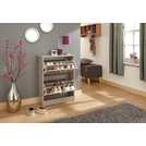 GFW Stirling Shoe Storage Cabinet - Grey