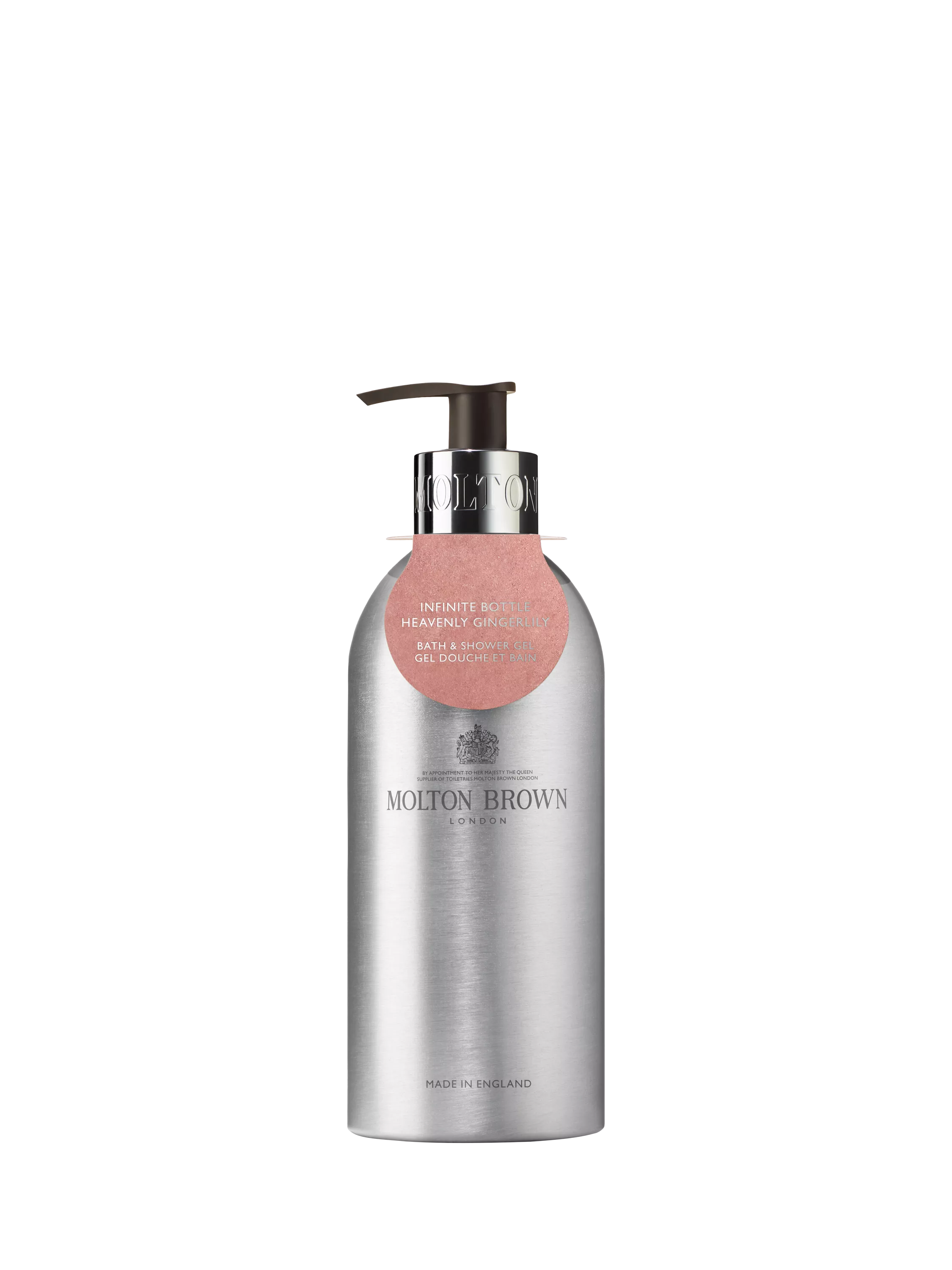 Molton Brown Heavenly Gingerlily bath and shower gel 400ml, imported from the UK