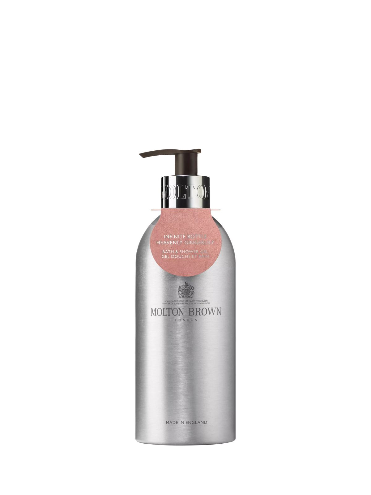 Molton Brown Heavenly Gingerlily bath and shower gel 400ml, imported from the UK
