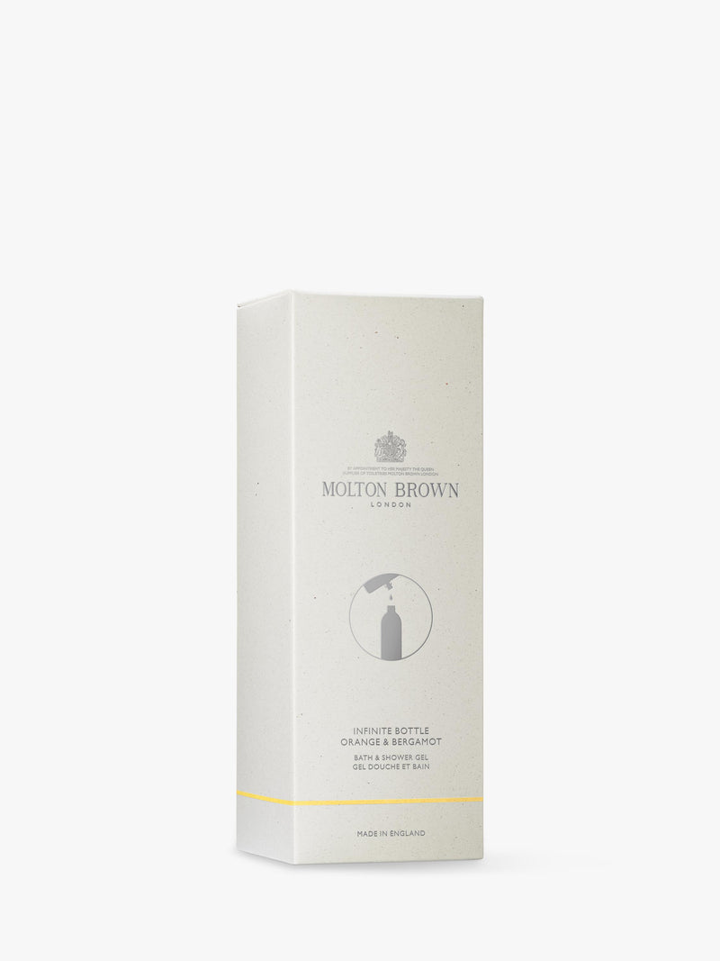 Molton Brown Heavenly Orange & Bergamot shower gel 400ml, imported from the UK