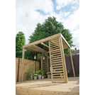 Forest Garden dining pergola H280xW304xD244cm - British product