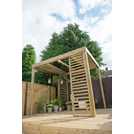 Forest Garden dining pergola H280xW304xD244cm - British product