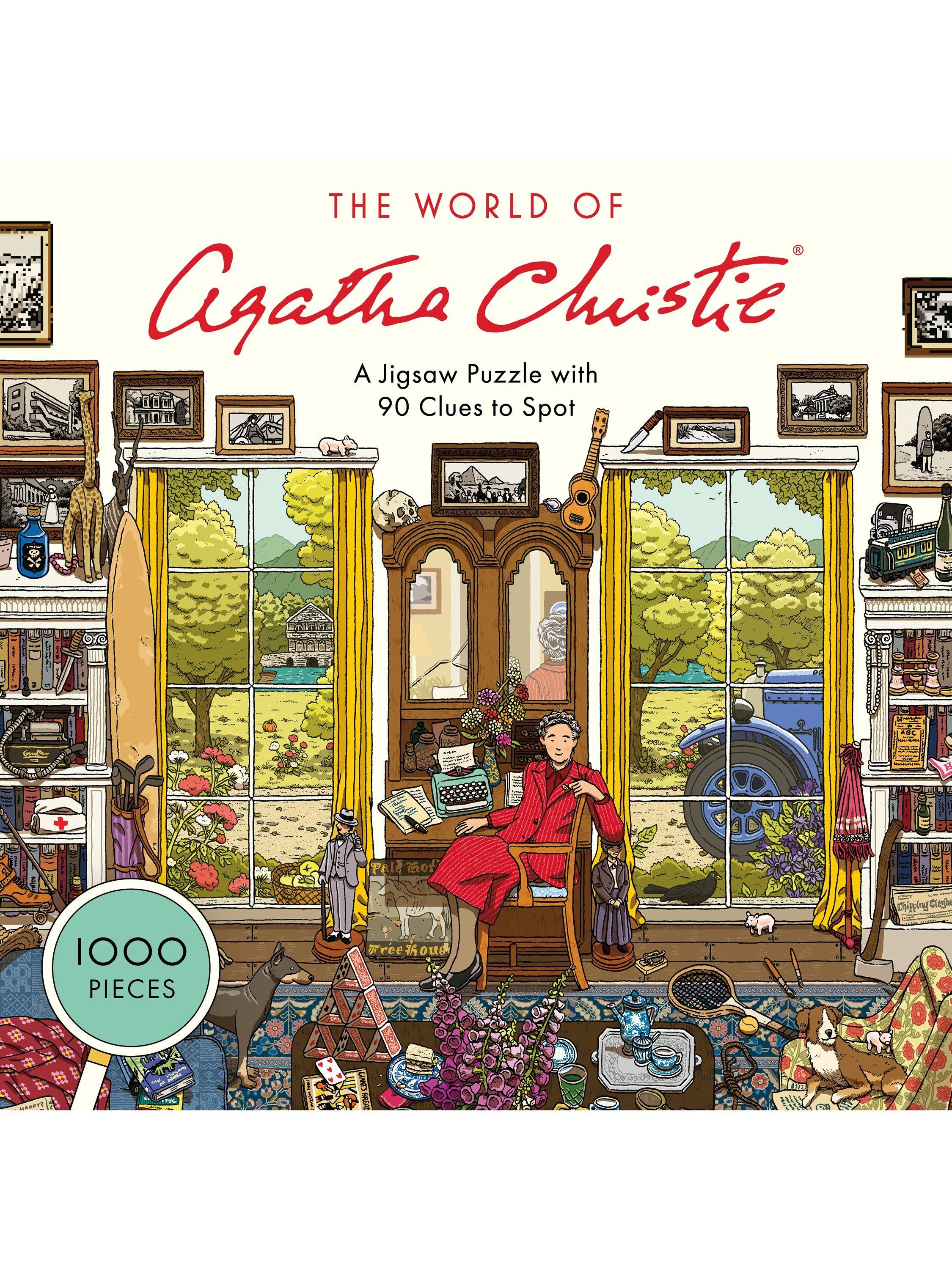 Laurence King Publishing Agatha Christie jigsaw puzzle 1000 pieces, UK version