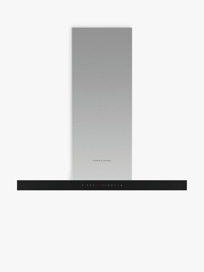 Fisher & Paykel 90cm Chimney Cooker Hood in Stainless Steel - British product