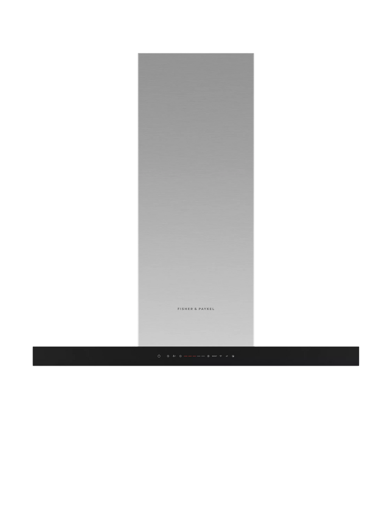 Fisher & Paykel 90cm Chimney Cooker Hood in Stainless Steel - British product