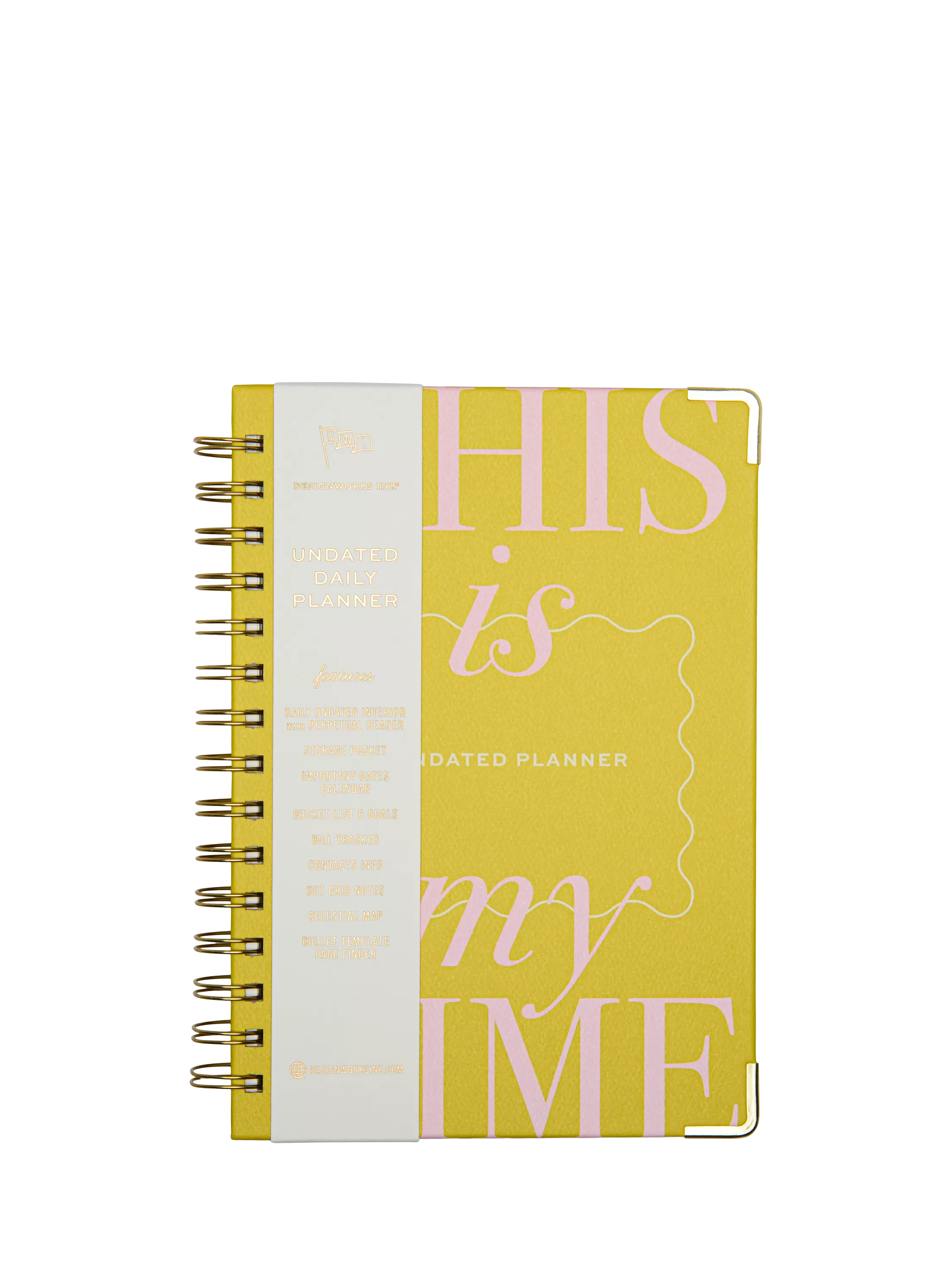 DesignWorks Ink multi-design wirebound journal with hardback cover - British product