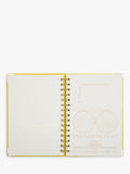 DesignWorks Ink multi-design wirebound journal with hardback cover - British product