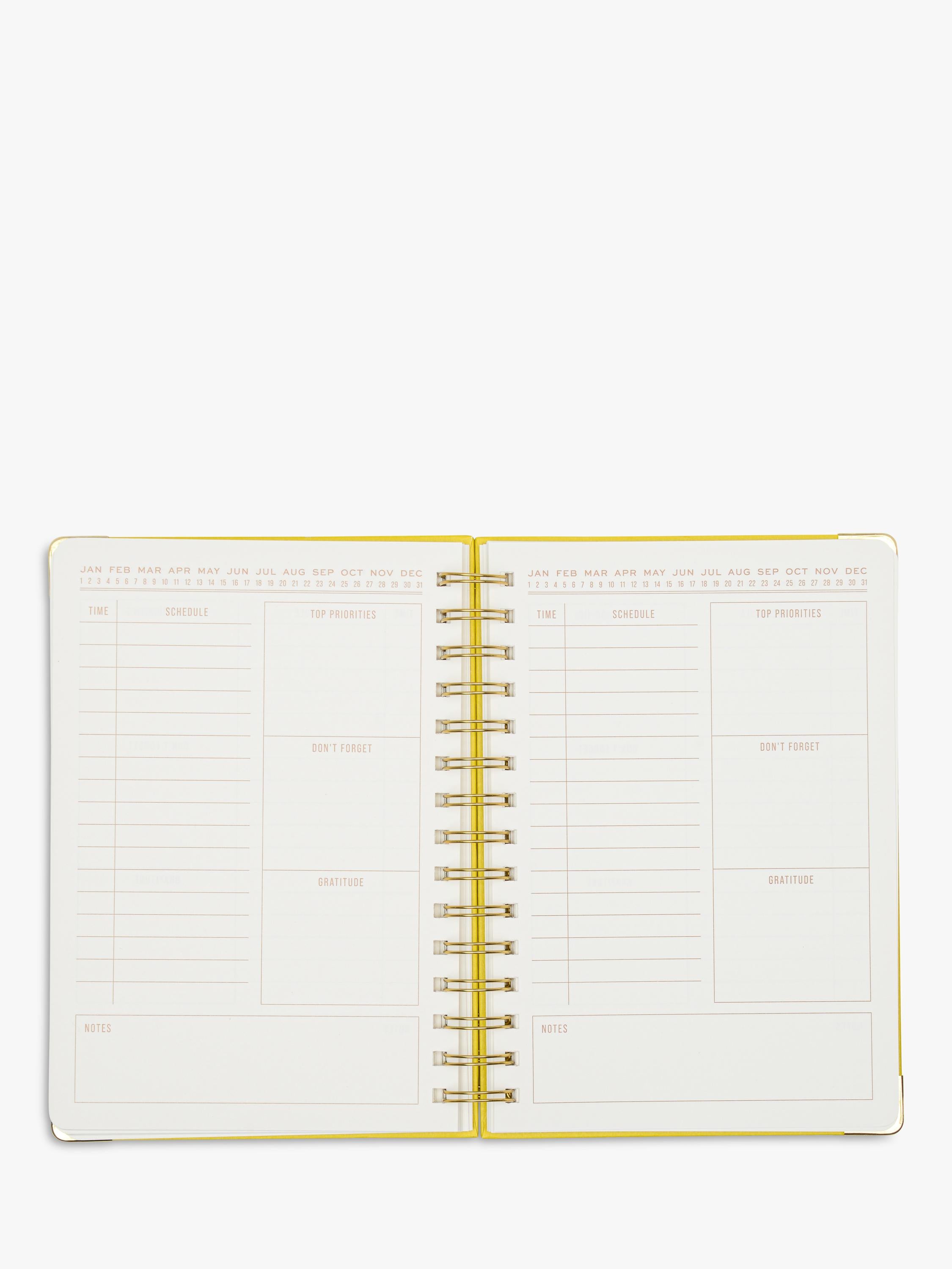 DesignWorks Ink multi-design wirebound journal with hardback cover - British product