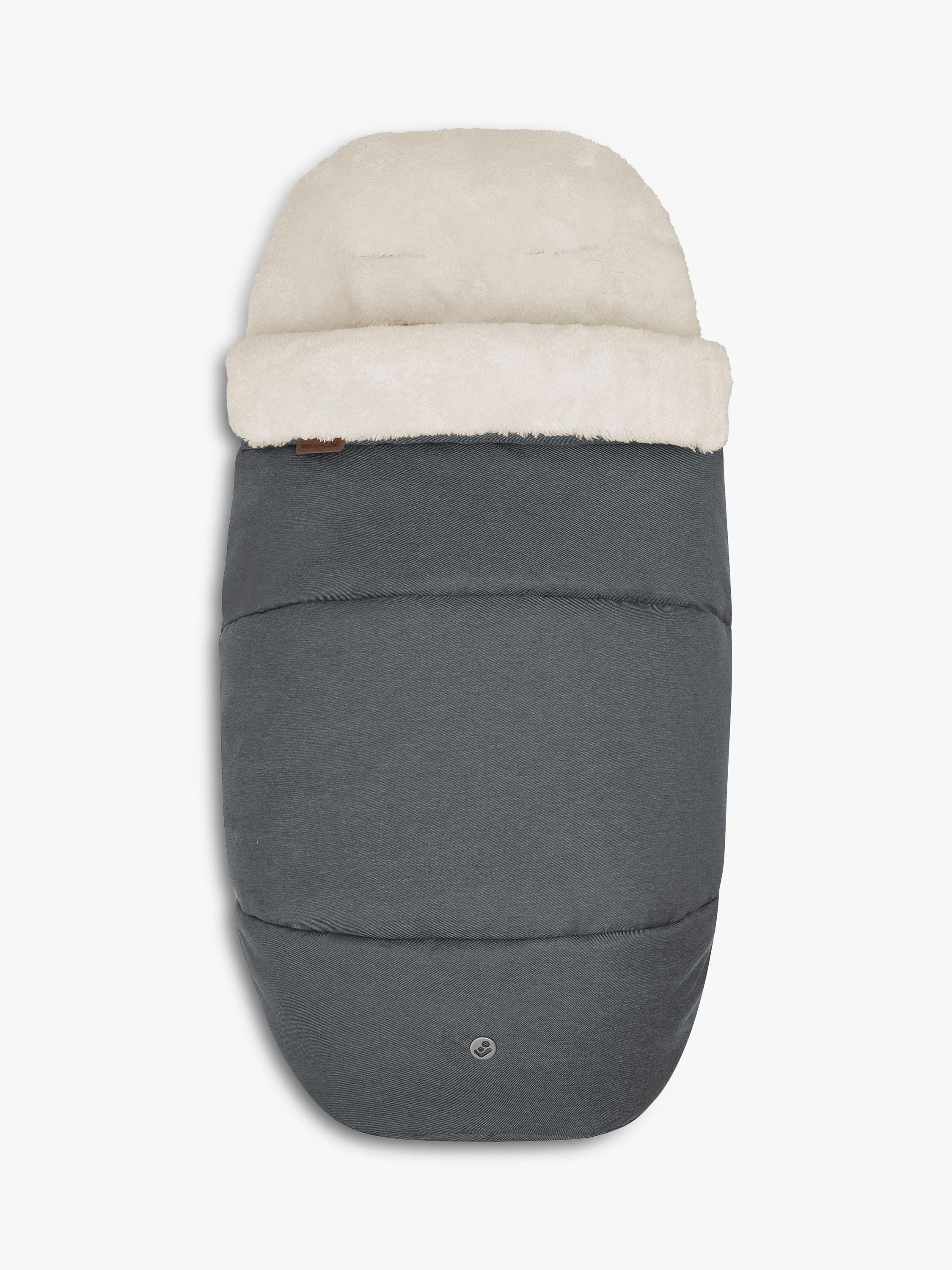 Maxi-Cosi Winter Fleece Footmuff Twillic Graphite, imported from the UK