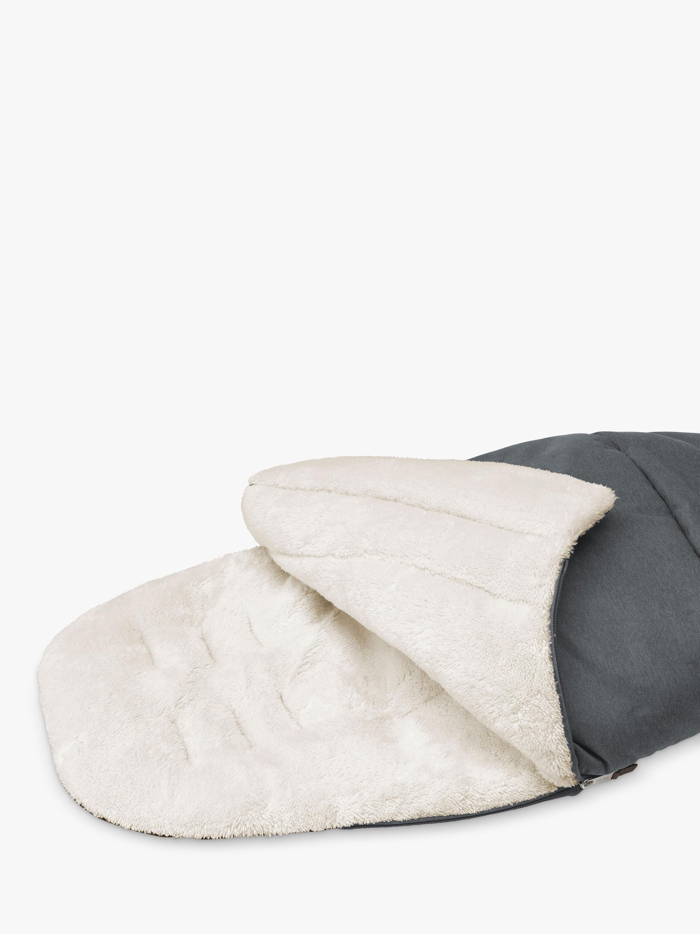 Maxi-Cosi Winter Fleece Footmuff Twillic Graphite, imported from the UK