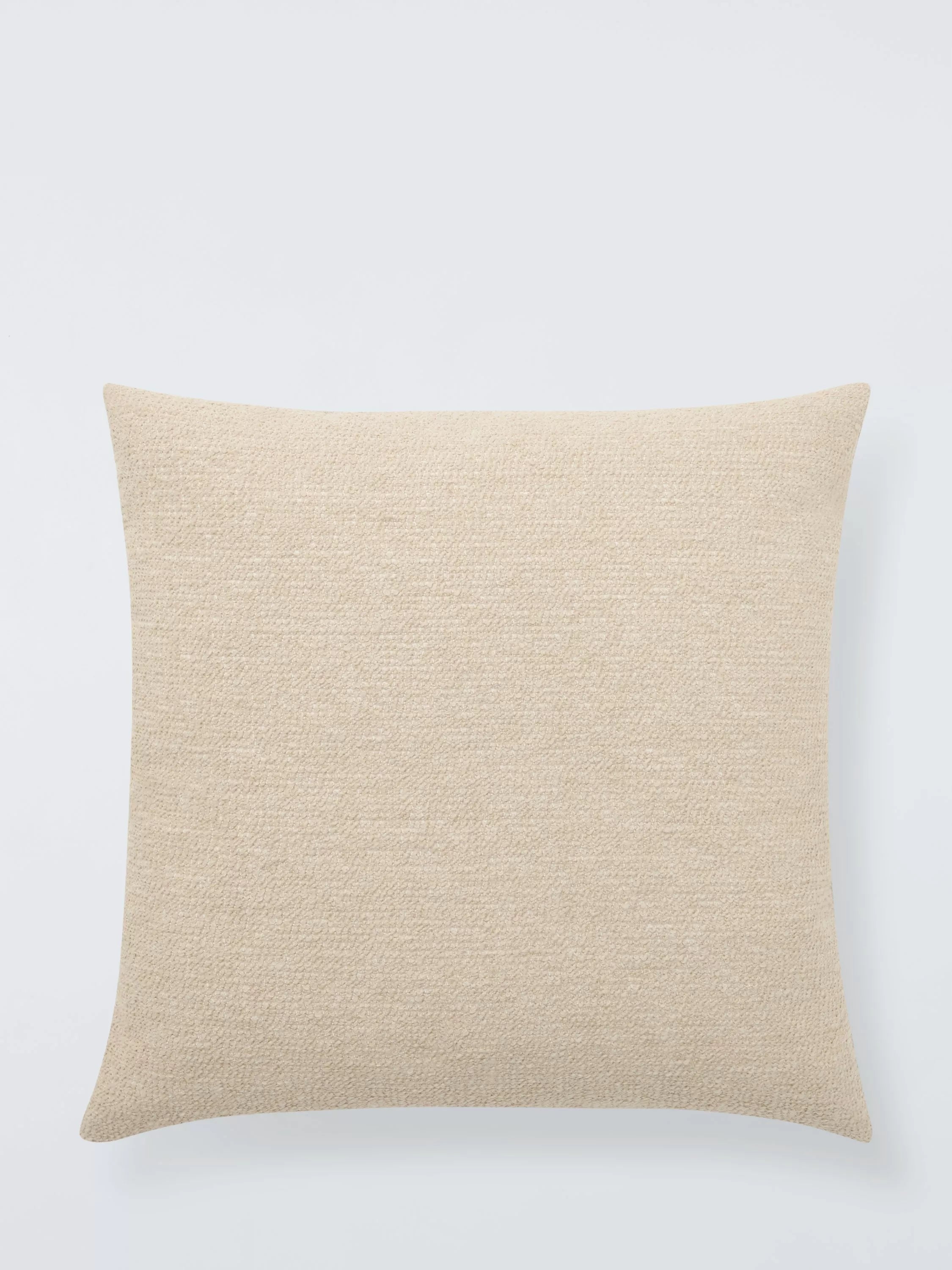 John Lewis wool blend cushion in oat, UK version