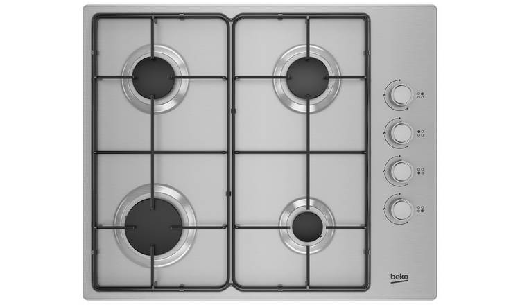 Beko stainless steel gas hob 60cm - British product