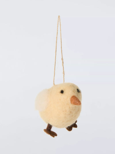 John Lewis Felt Chick Hanging Decoration