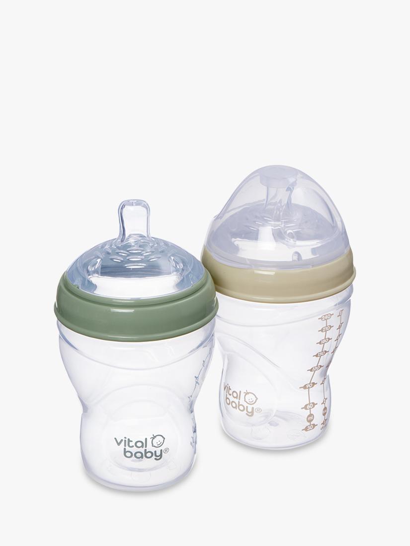 Vital Baby baby bottle pack of 2 240ml (British brand)