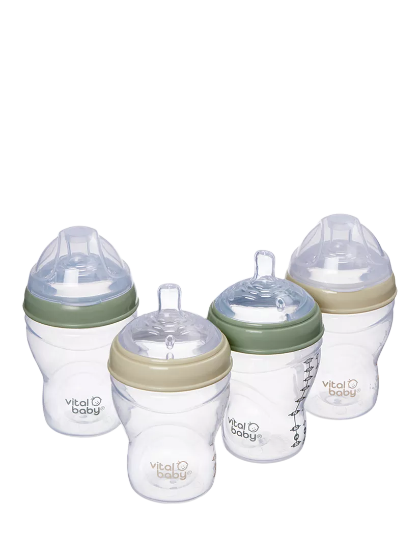 Vital Baby Nurture Breast-Like Bottle 240ml (British brand)