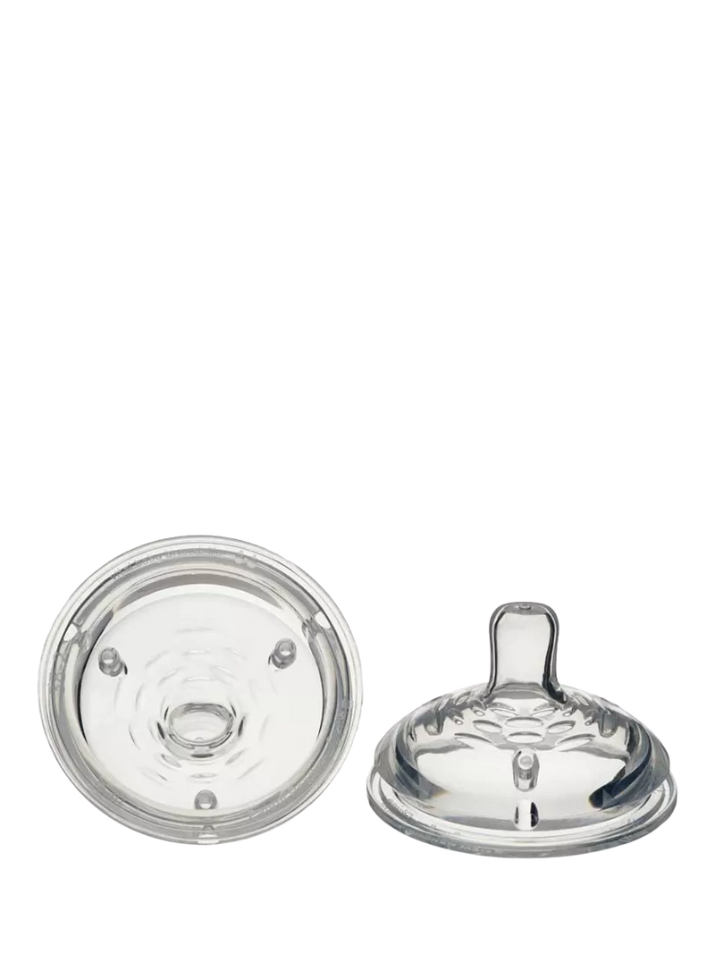 Vital Baby Slow Flow Teats Pack of 2 (British brand)