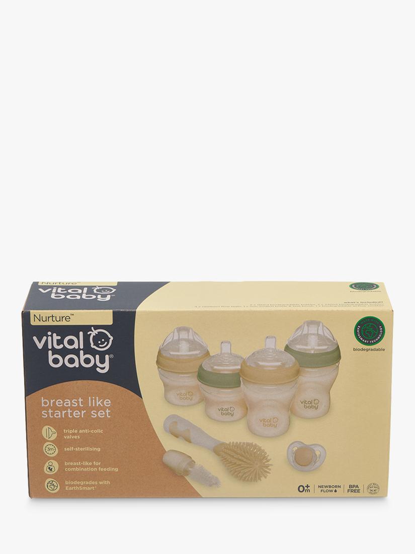 Vital Baby breast-like baby bottle starter set (British brand)