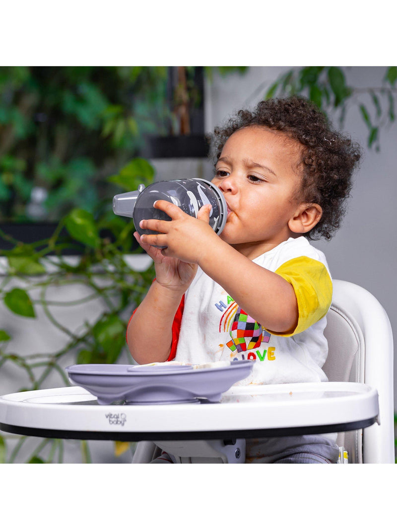 Vital Baby toddler suction plate Natural Berry (British brand)