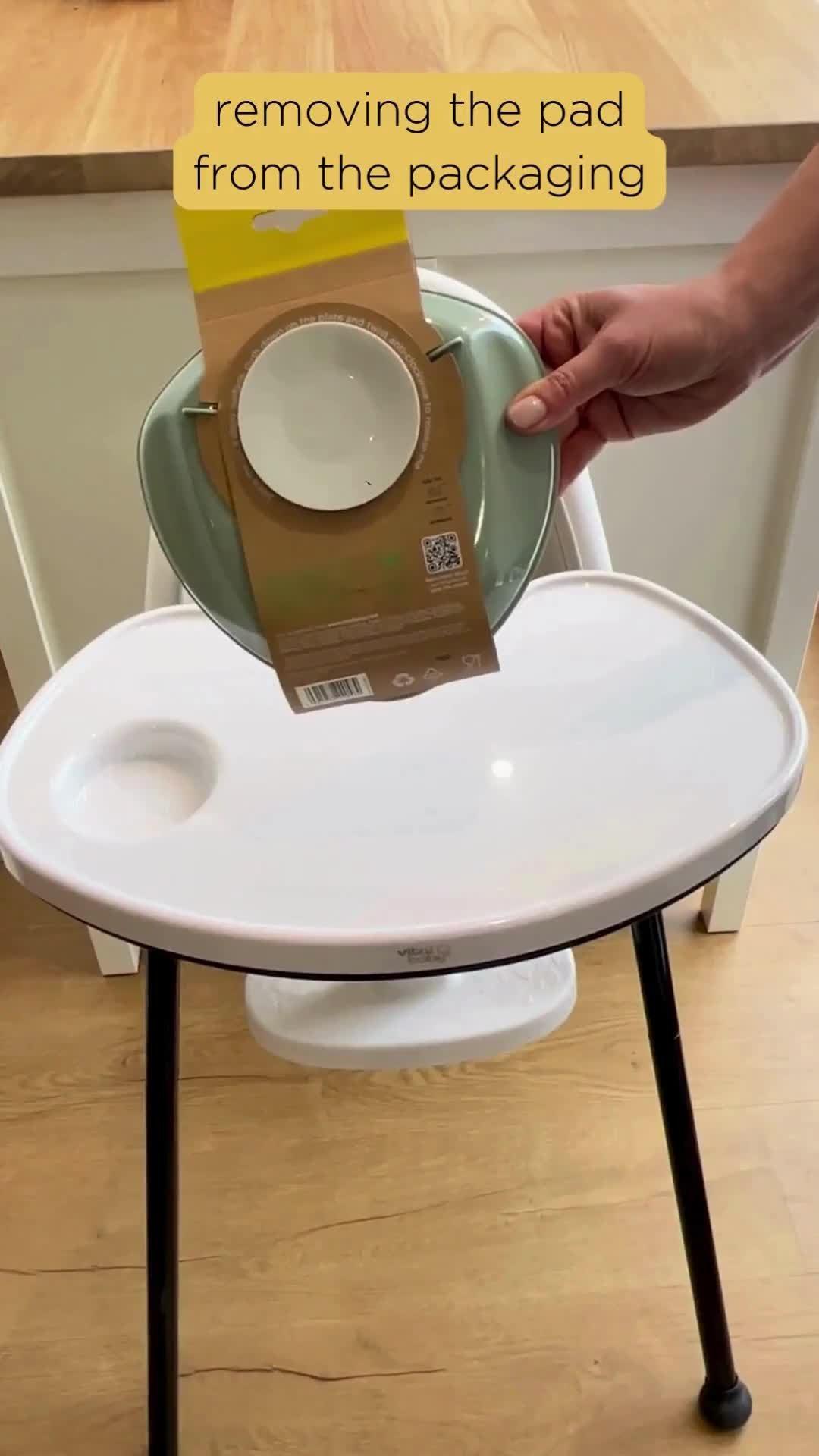 Vital Baby toddler suction plate Natural Berry (British brand)