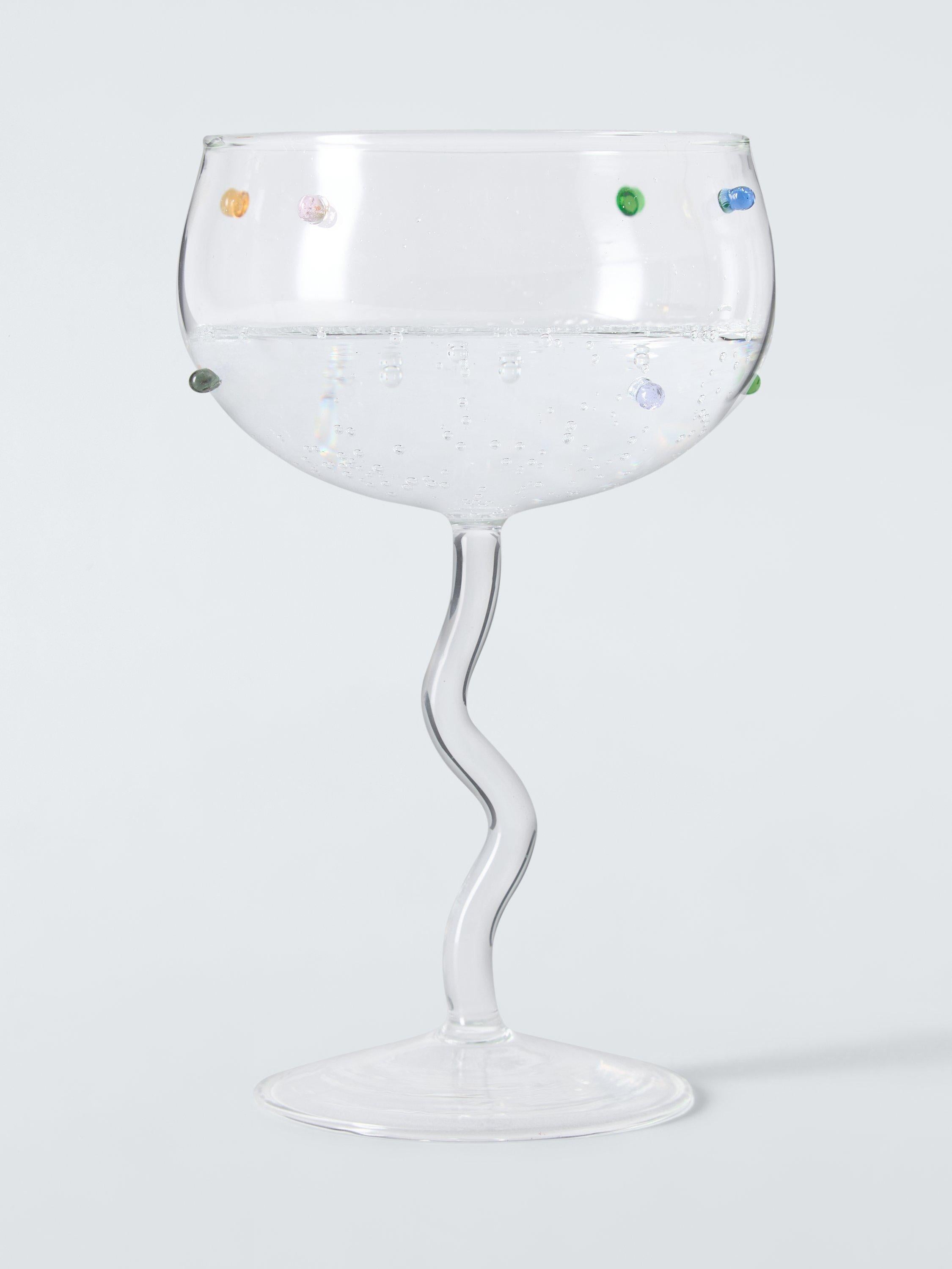 John Lewis wiggle stem cocktail glass 355ml, UK version