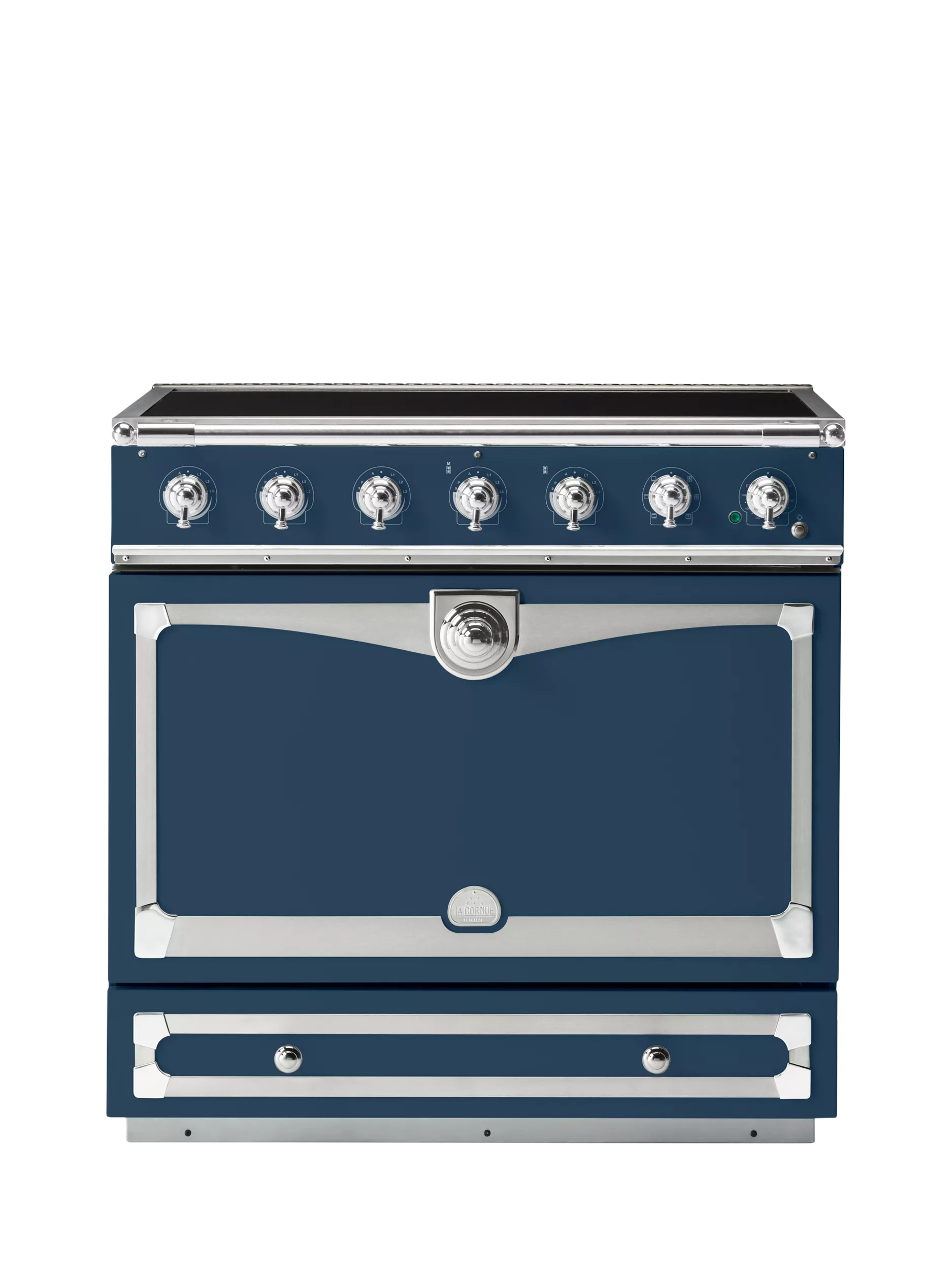 La Cornue electric range cooker with induction hob 90cm, UK version