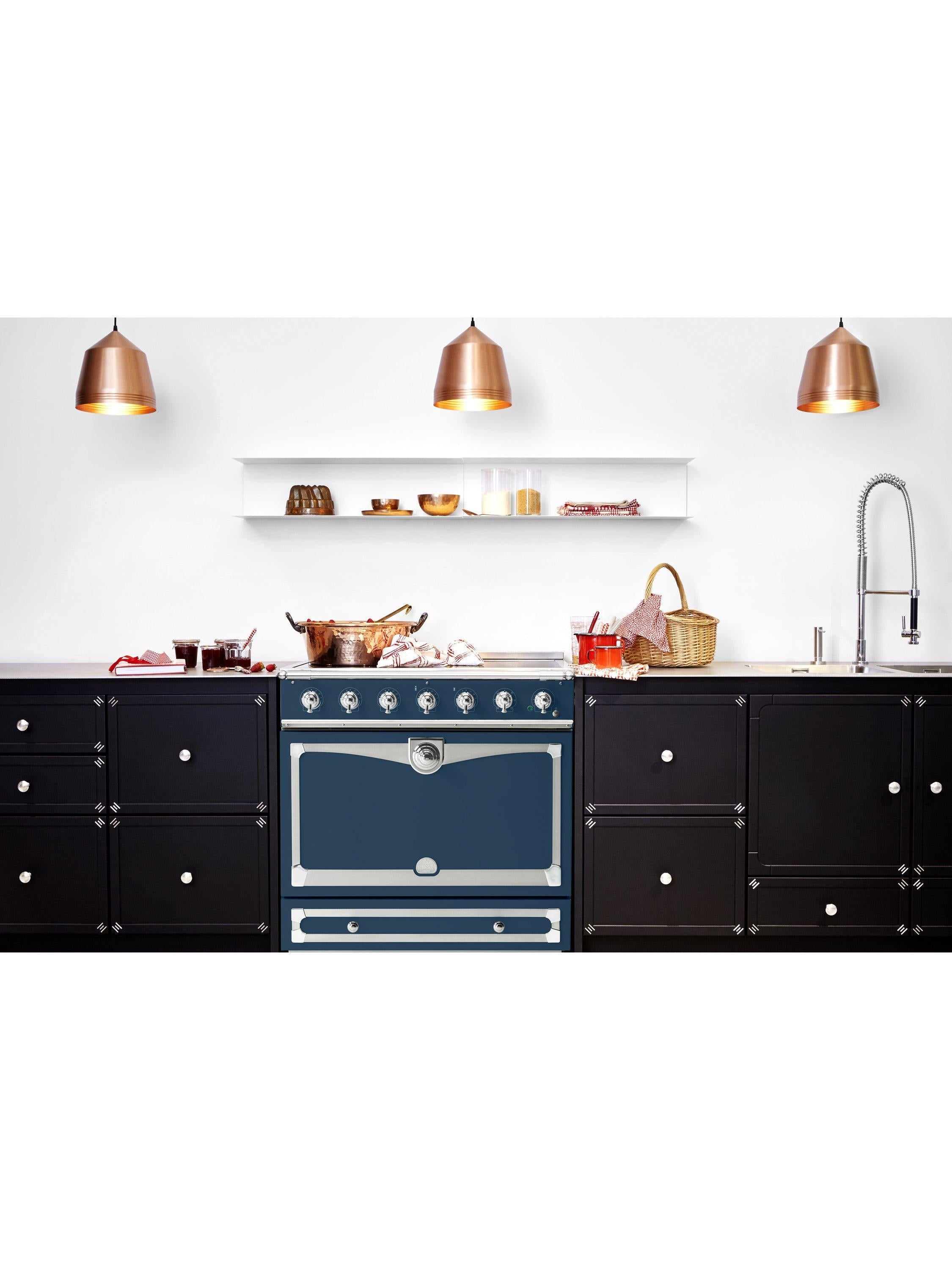 La Cornue electric range cooker with induction hob 90cm, UK version