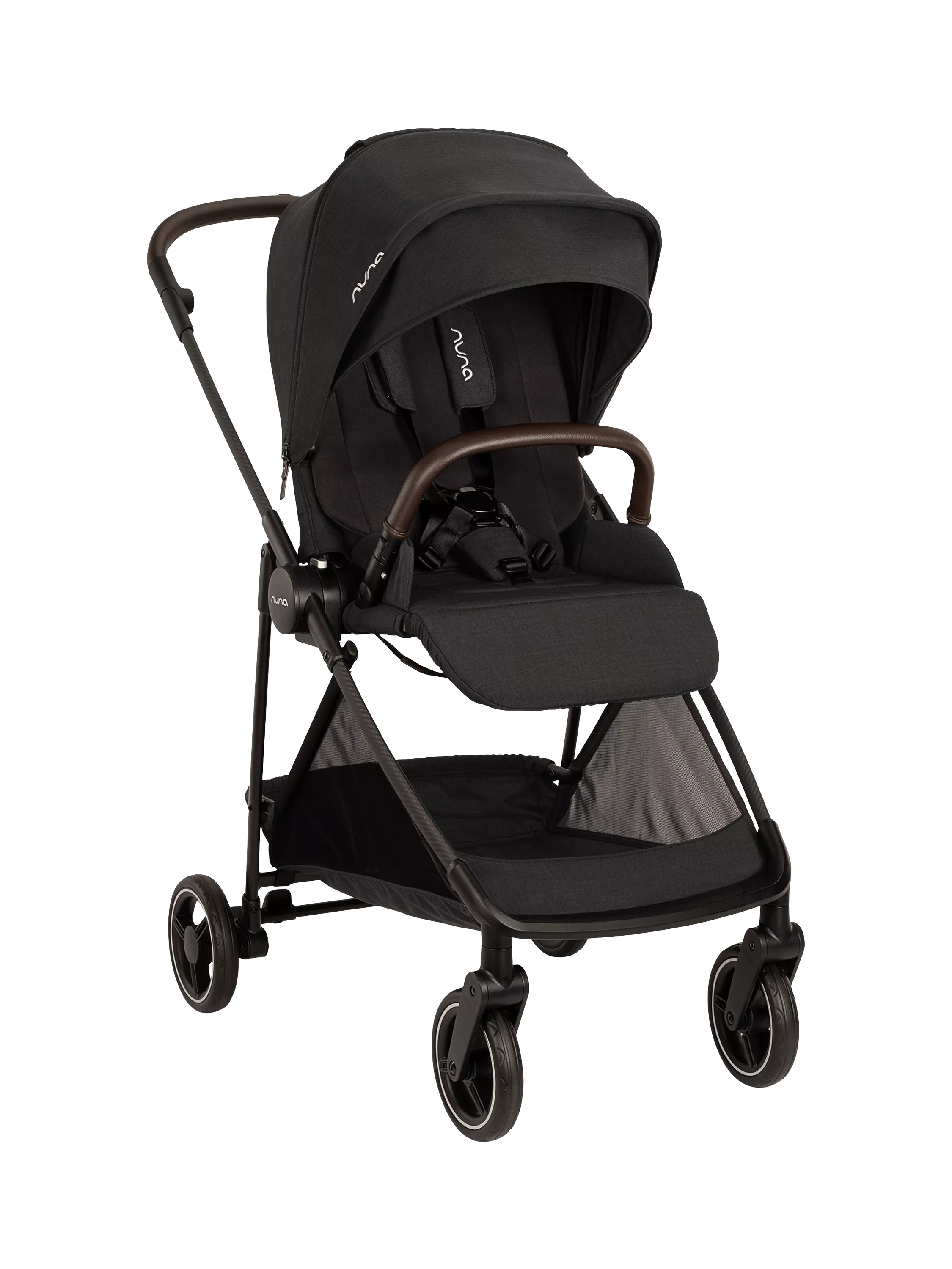 Nuna IXXA Next Pushchair, Caviar - McGrocer