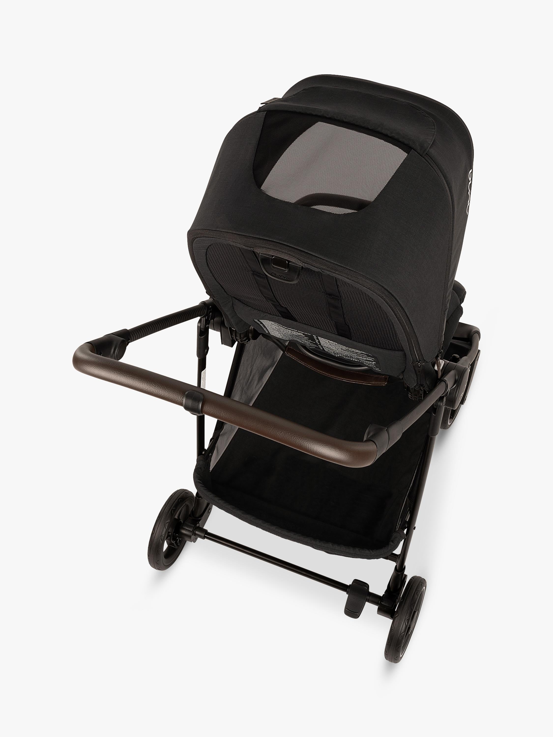 Nuna IXXA Next pushchair Caviar, imported from the UK