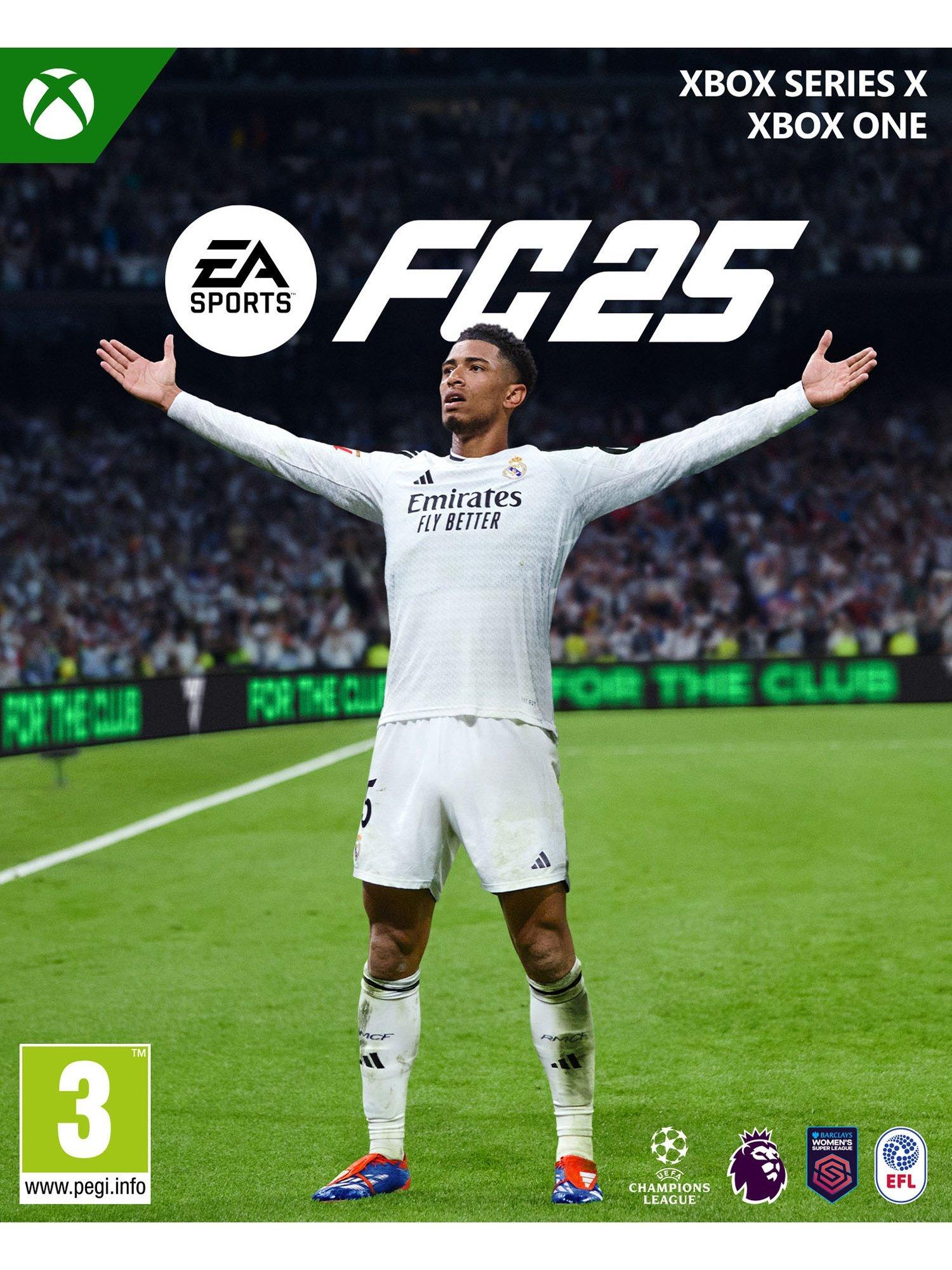 EA Sports FC 25 football simulation - British product