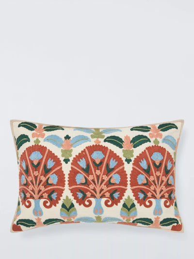 Embroidered Retro Design Cushion for Sofa and Armchair