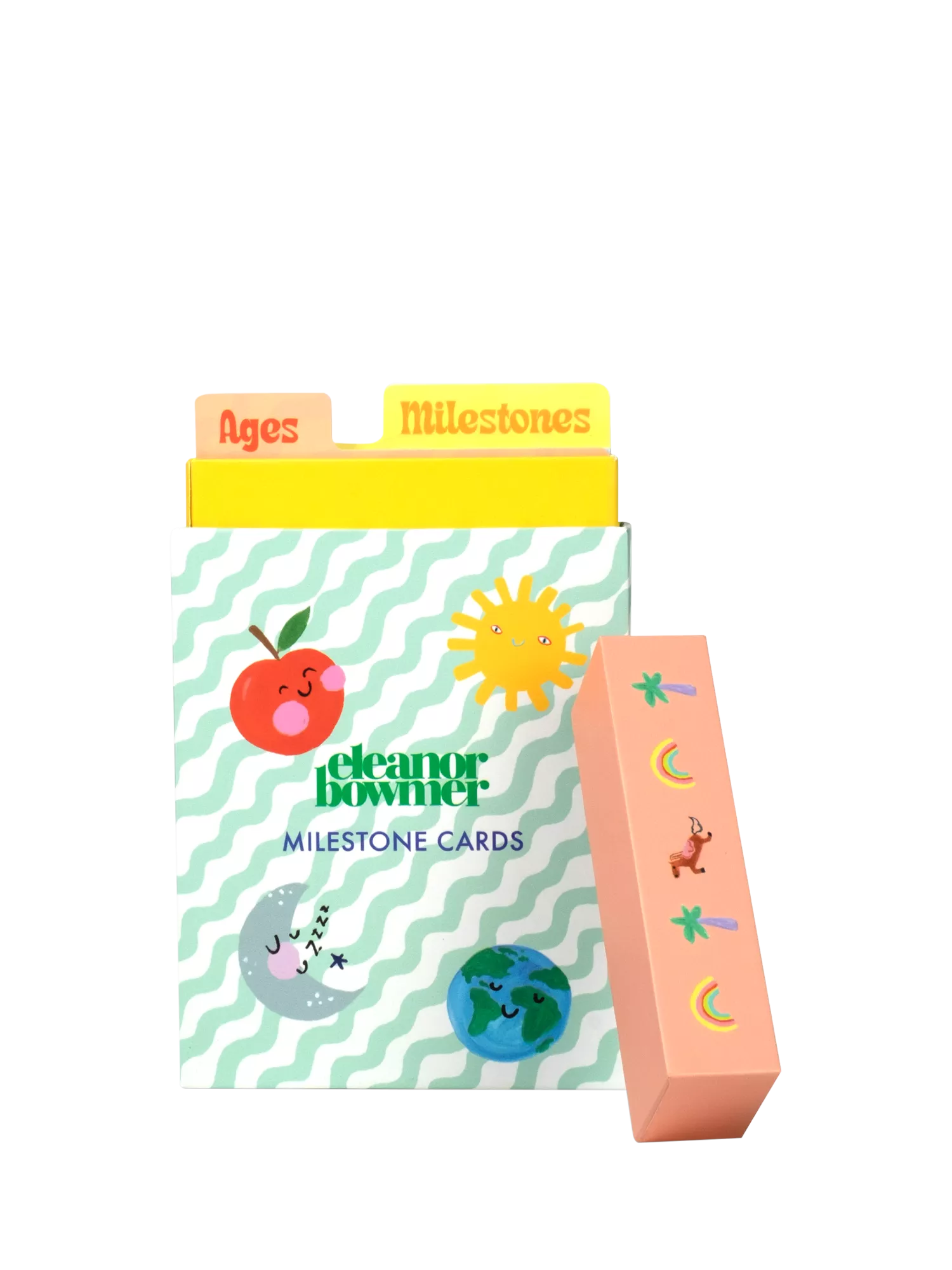 Eleanor Bowmer baby milestone cards set of 24 cards - British product